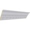 Ekena Millwork 4"H x 3 1/4"P x 5 1/8"F x 94 1/2"L, (1 7/8" Repeat), Leslie Crown Moulding MLD04X03X05LS - alternate 4